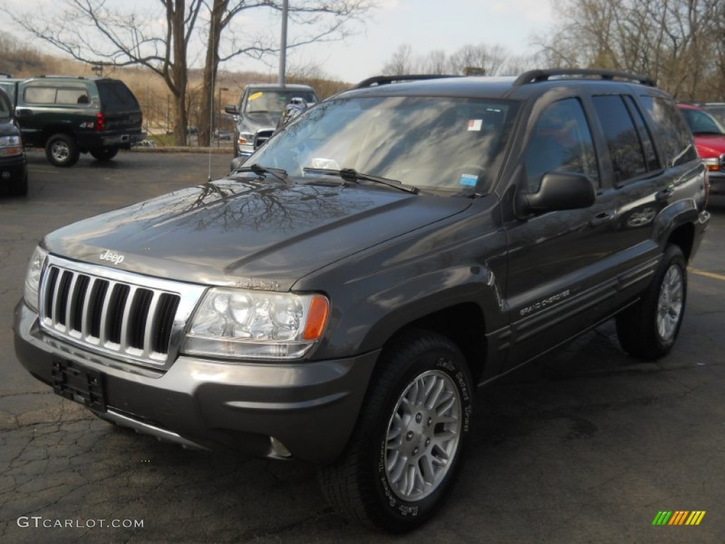 2004 Grand Cherokee Limited 4x4 - Graphite Metallic / Dark Slate Gray photo #1