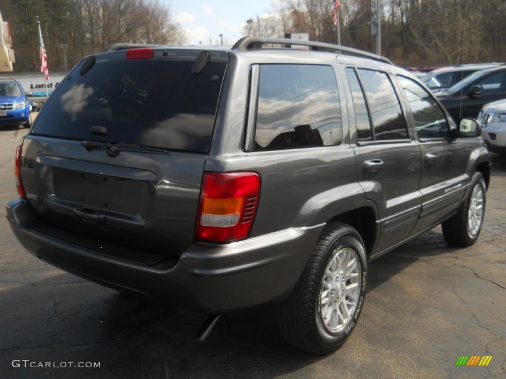2004 Grand Cherokee Limited 4x4 - Graphite Metallic / Dark Slate Gray photo #2