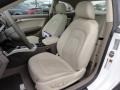 Linen Beige Front Seat Photo for 2010 Audi A5 #62642547