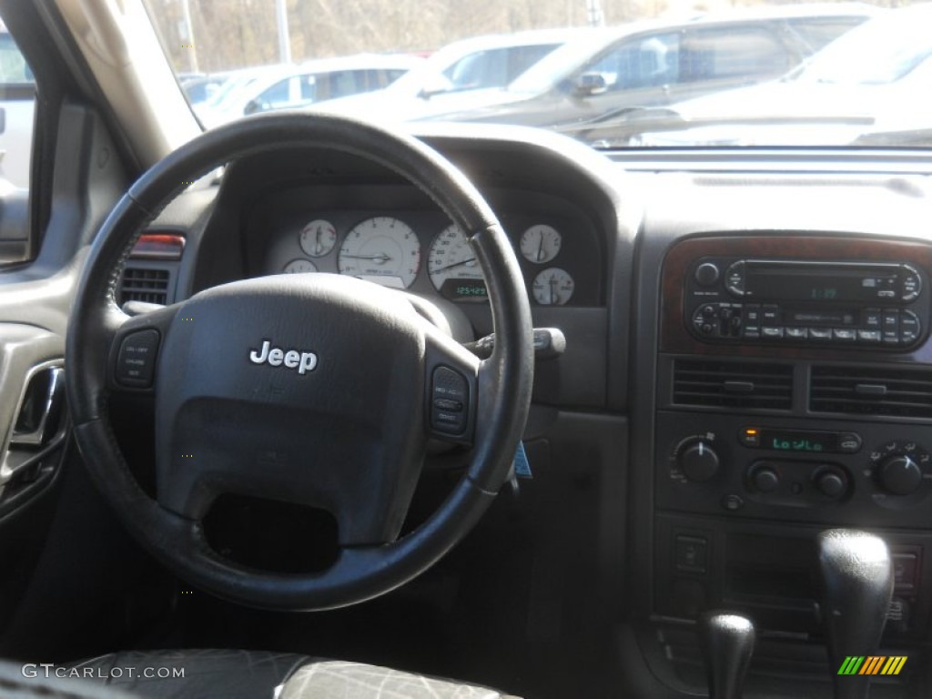 2004 Grand Cherokee Limited 4x4 - Graphite Metallic / Dark Slate Gray photo #4