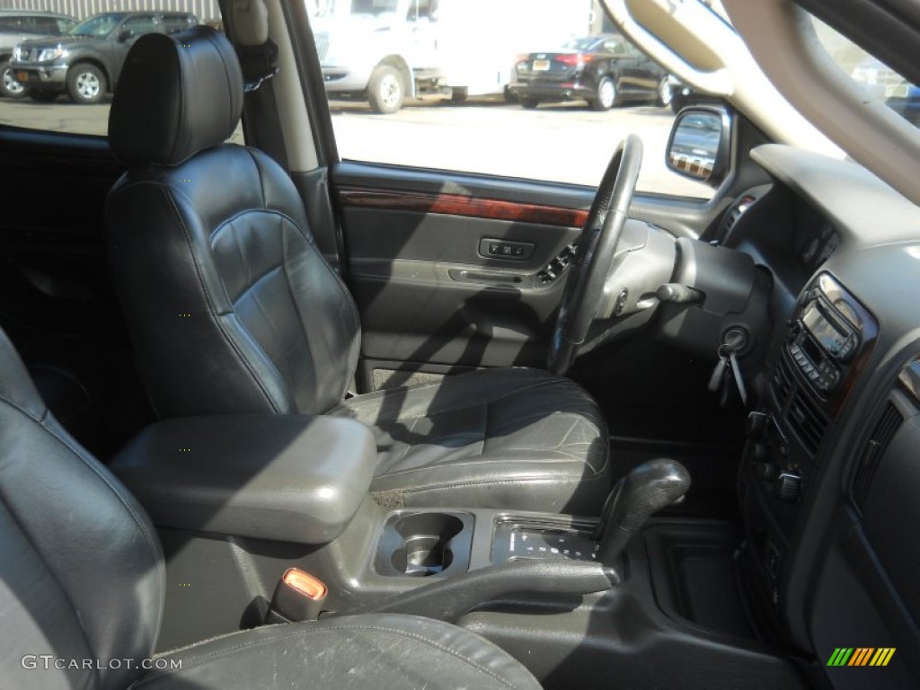 2004 Grand Cherokee Limited 4x4 - Graphite Metallic / Dark Slate Gray photo #7
