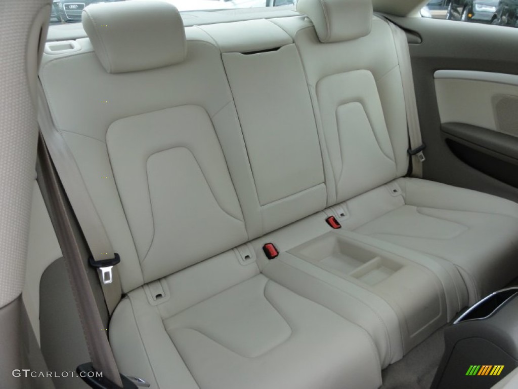 Linen Beige Interior 2010 Audi A5 2.0T quattro Coupe Photo #62642588