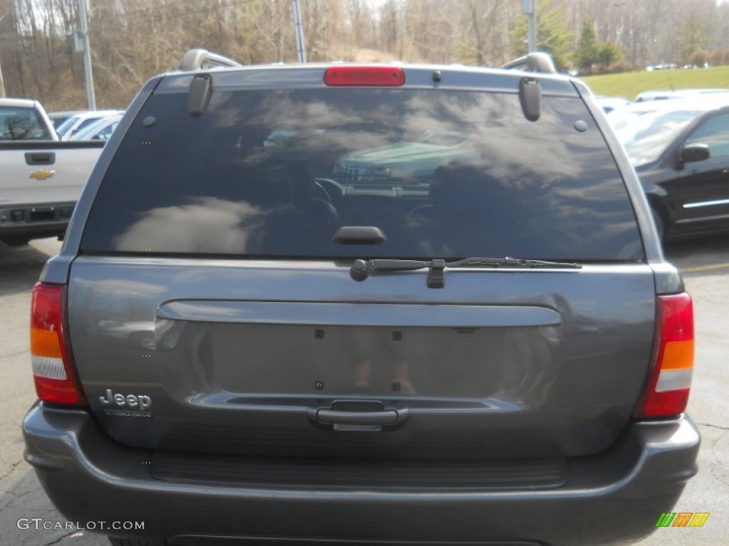 2004 Grand Cherokee Limited 4x4 - Graphite Metallic / Dark Slate Gray photo #15