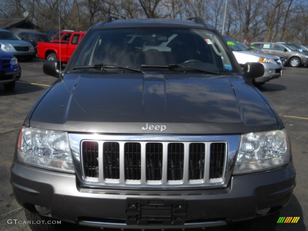 2004 Grand Cherokee Limited 4x4 - Graphite Metallic / Dark Slate Gray photo #17