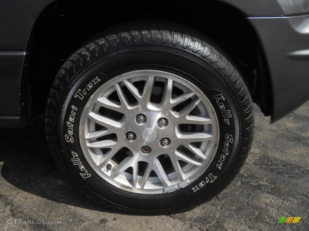 2004 Grand Cherokee Limited 4x4 - Graphite Metallic / Dark Slate Gray photo #18