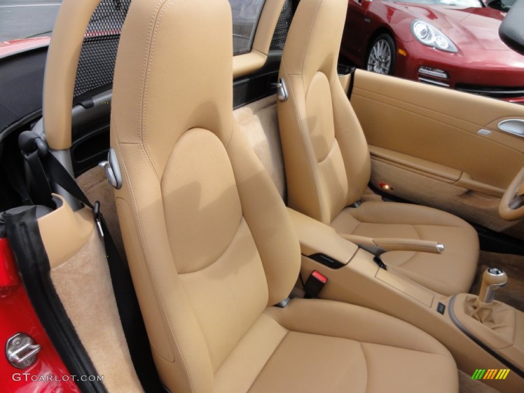 2008 Boxster  - Guards Red / Sand Beige photo #21