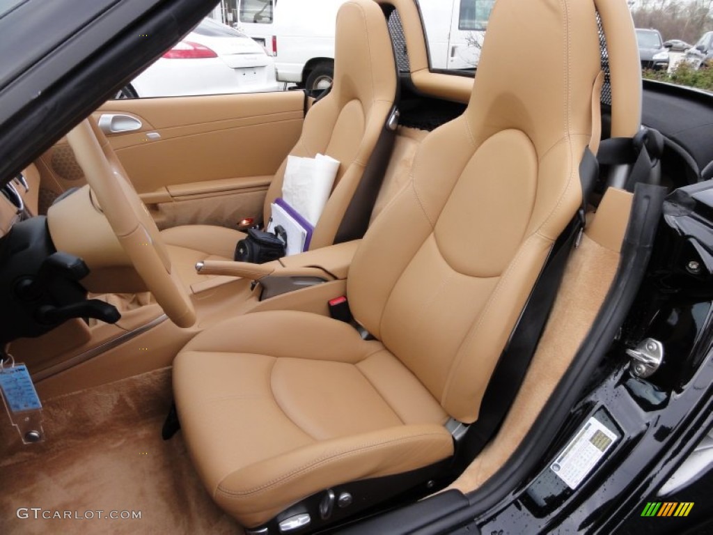 Sand Beige Interior 2006 Porsche Boxster S Photo #62643263
