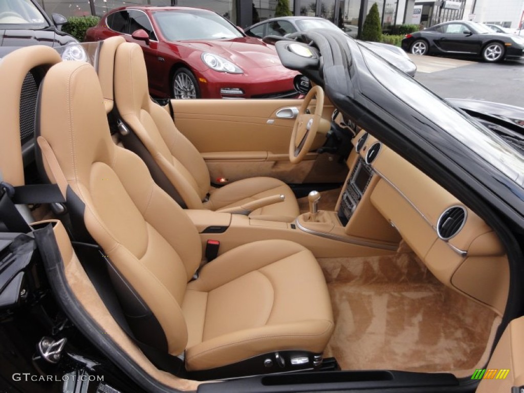 Sand Beige Interior 2006 Porsche Boxster S Photo #62643290