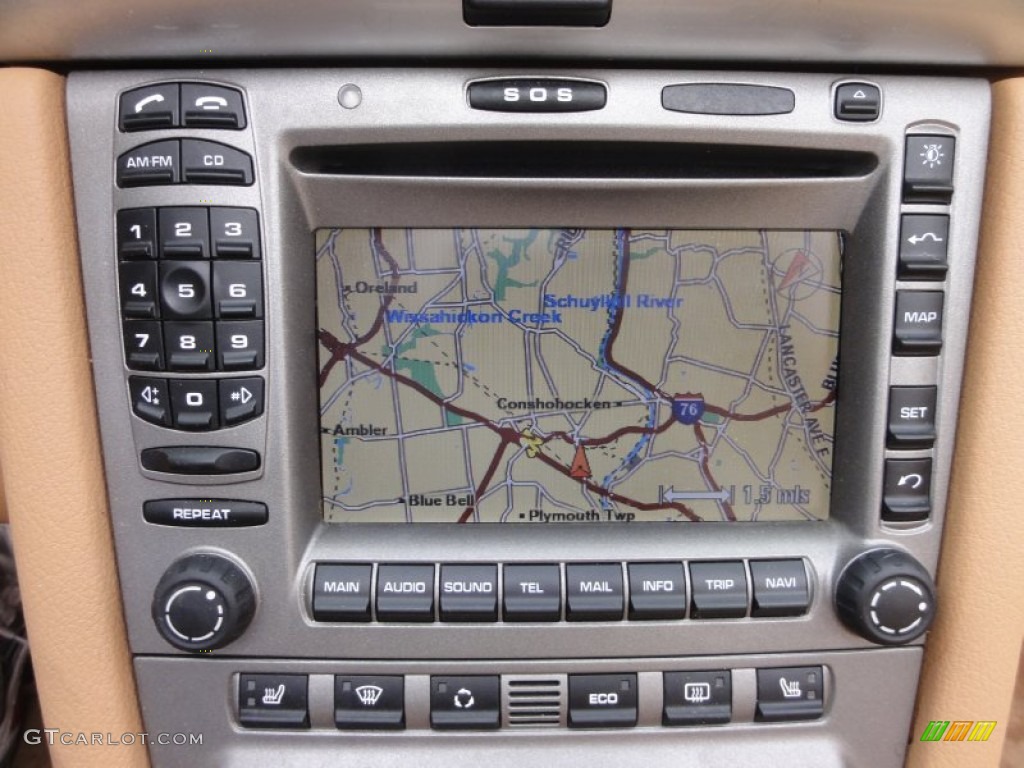 2006 Porsche Boxster S Navigation Photos