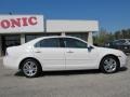 2008 White Suede Ford Fusion SEL  photo #8