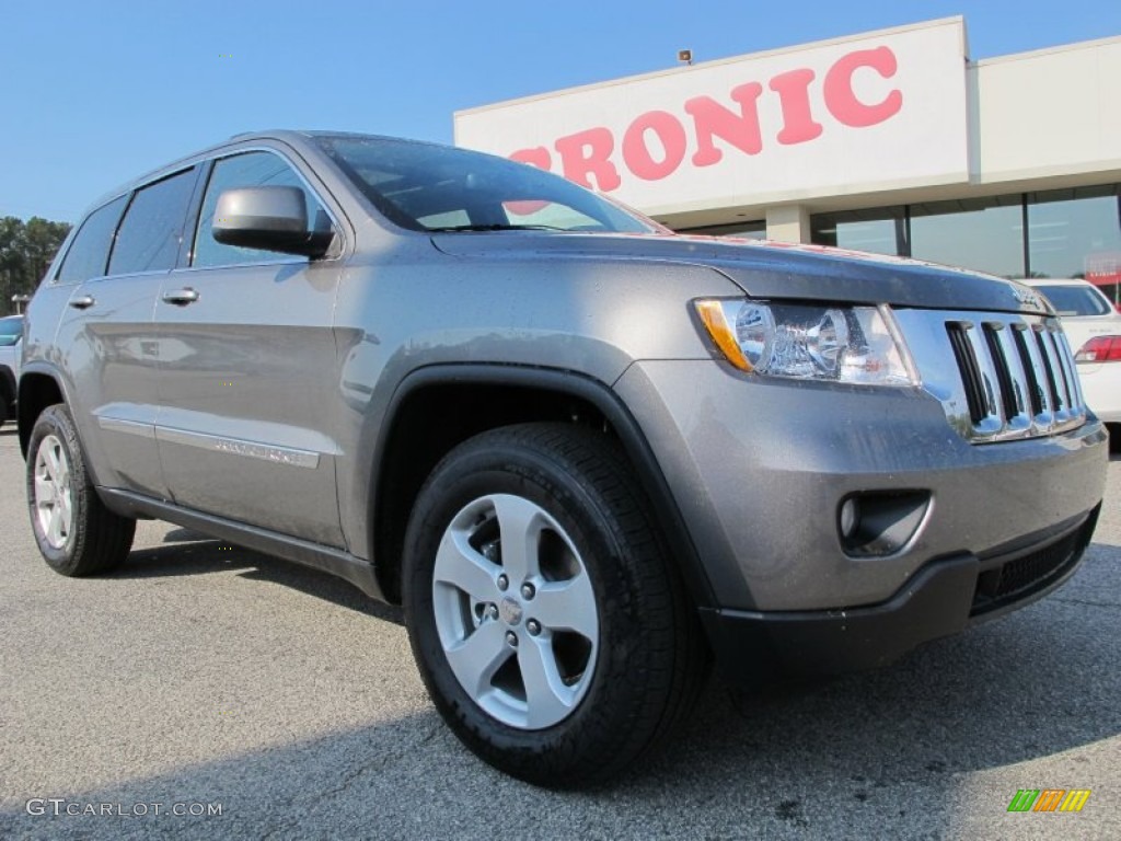 2012 Grand Cherokee Laredo - Mineral Gray Metallic / Black photo #1