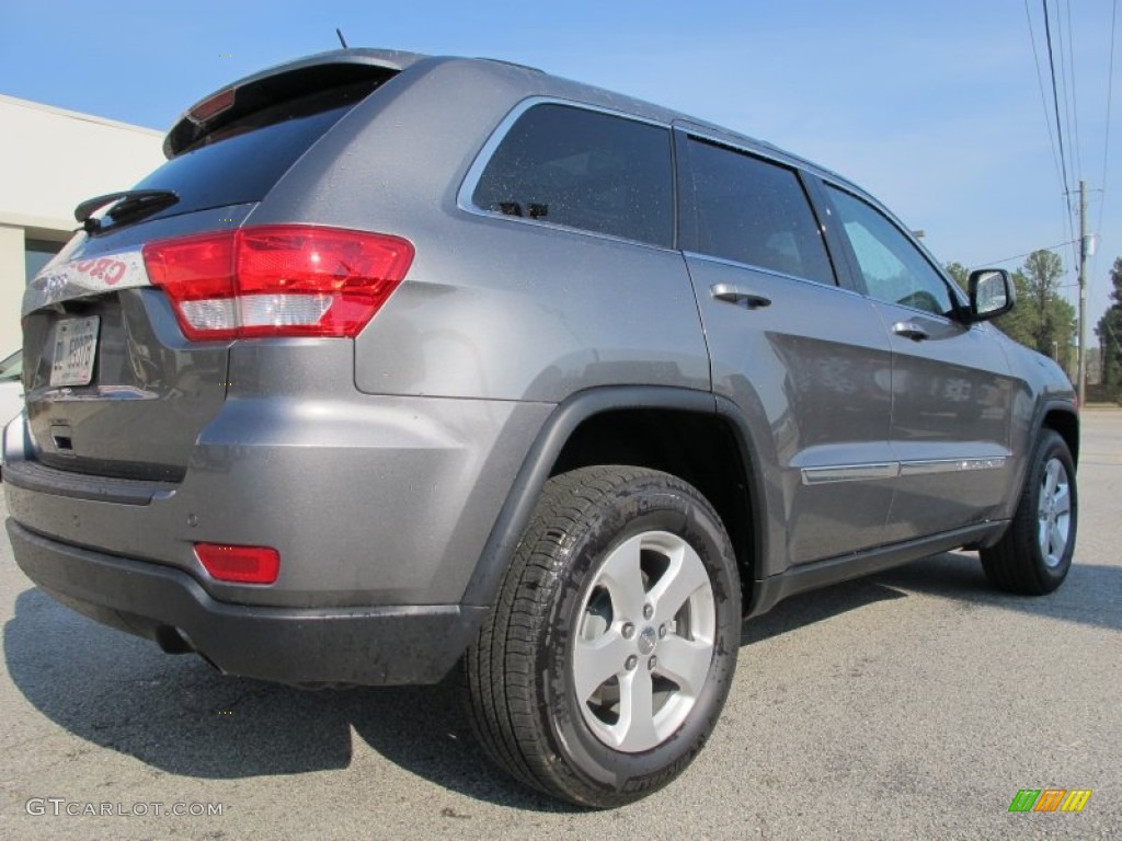 2012 Grand Cherokee Laredo - Mineral Gray Metallic / Black photo #7