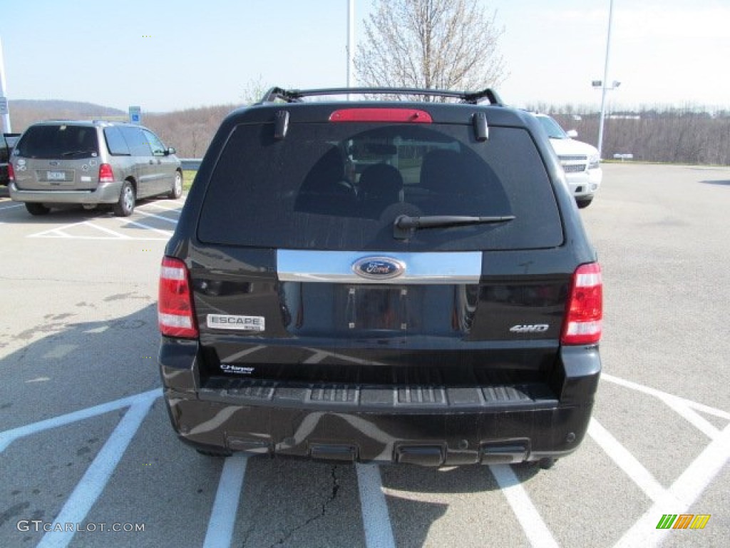 2009 Escape Limited V6 4WD - Black / Charcoal photo #8