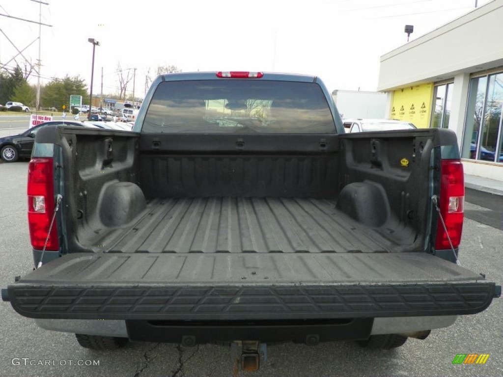 2008 Silverado 1500 LTZ Extended Cab 4x4 - Blue Granite Metallic / Light Titanium/Dark Titanium photo #9