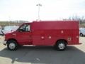 Vermillion Red - E Series Cutaway E350 Commercial Utility Truck Photo No. 7