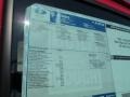  2012 E Series Cutaway E350 Commercial Utility Truck Window Sticker