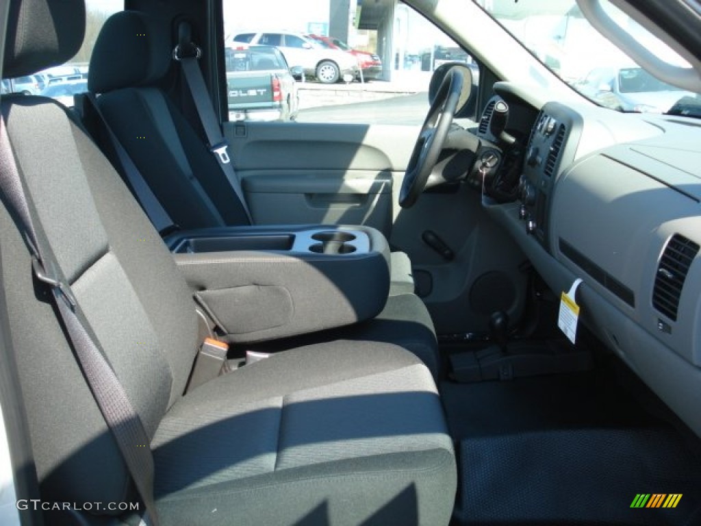 2012 Sierra 1500 Regular Cab 4x4 - Quicksilver Metallic / Dark Titanium photo #15