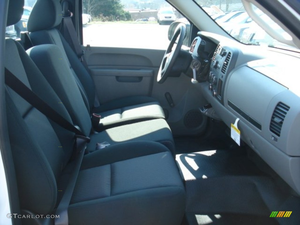 2012 Sierra 1500 Regular Cab - Summit White / Dark Titanium photo #15