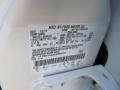 Z1: Oxford White 2012 Ford F350 Super Duty XL Crew Cab Color Code