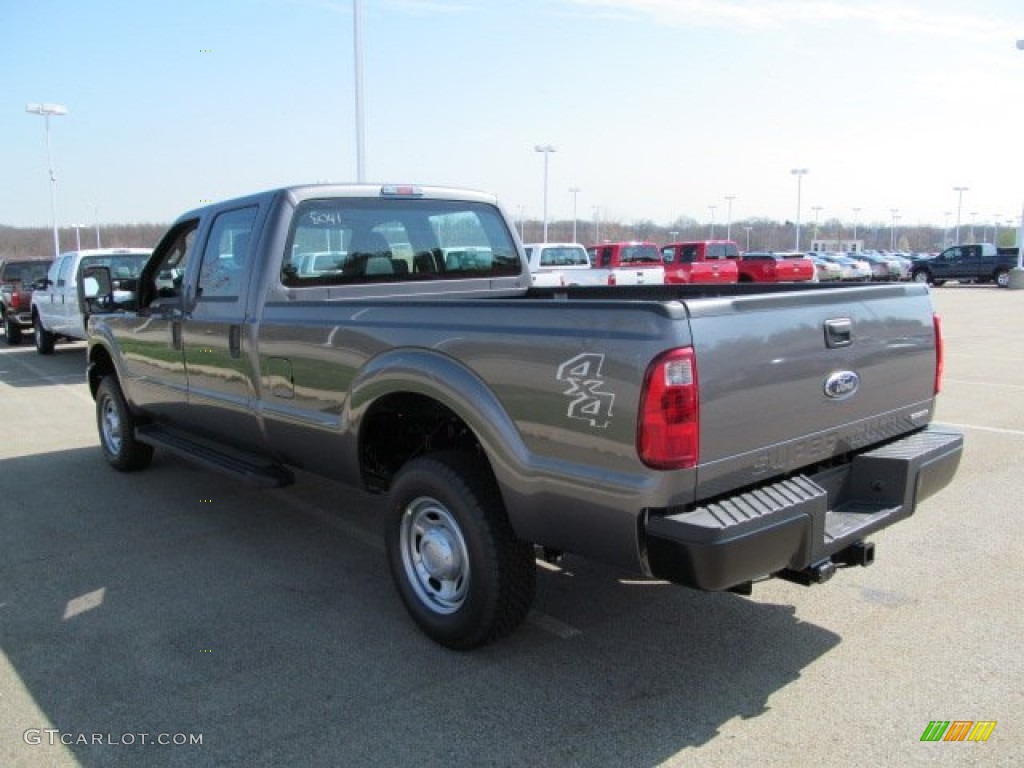 2012 F250 Super Duty XL Crew Cab 4x4 - Sterling Grey Metallic / Steel photo #11