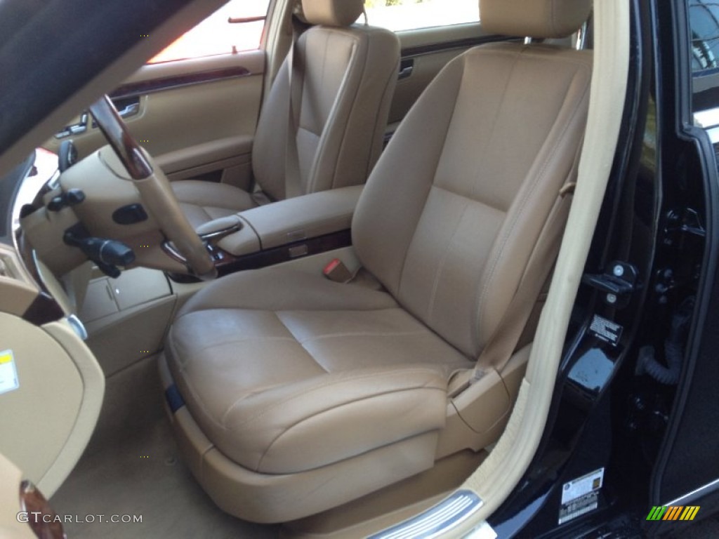 Cashmere/Savanna Interior 2008 Mercedes-Benz S 550 4Matic Sedan Photo #62646847