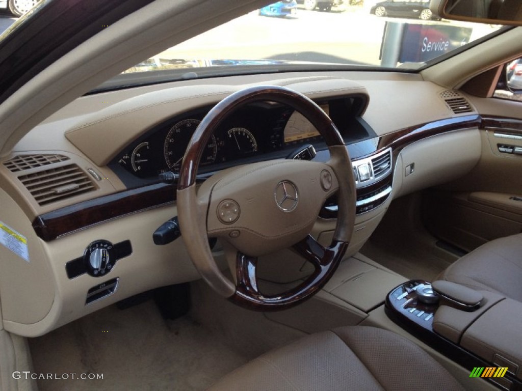 Cashmere/Savanna Interior 2008 Mercedes-Benz S 550 4Matic Sedan Photo #62646856