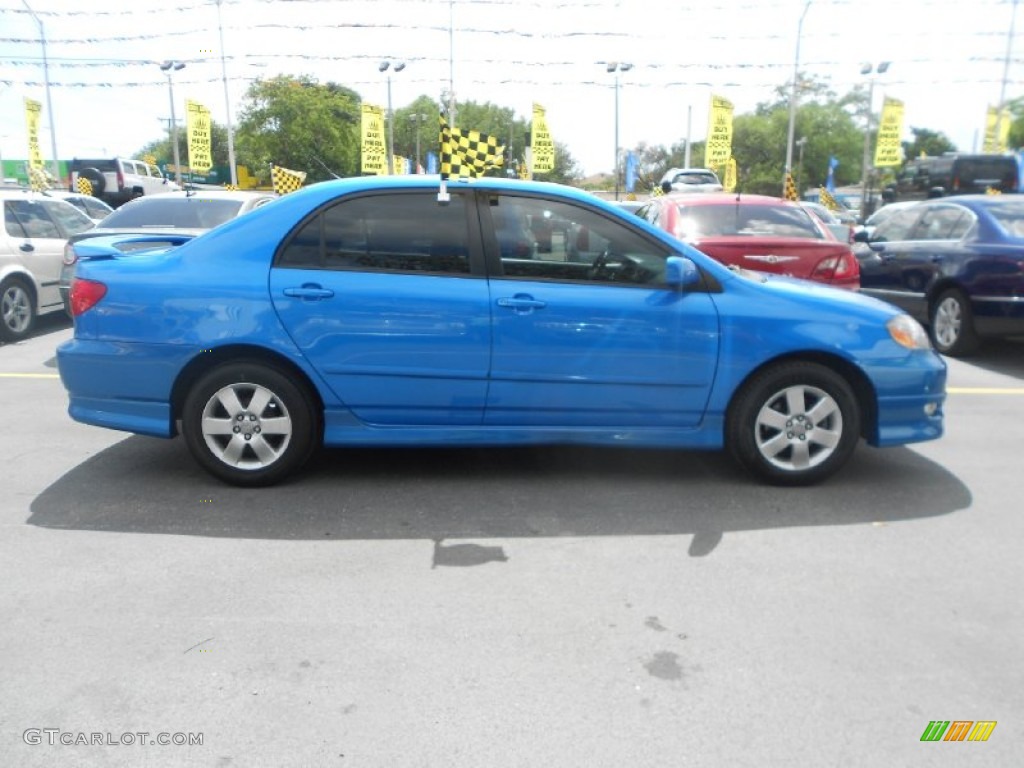 Speedway Blue Metallic 2008 Toyota Corolla S Exterior Photo #62648662
