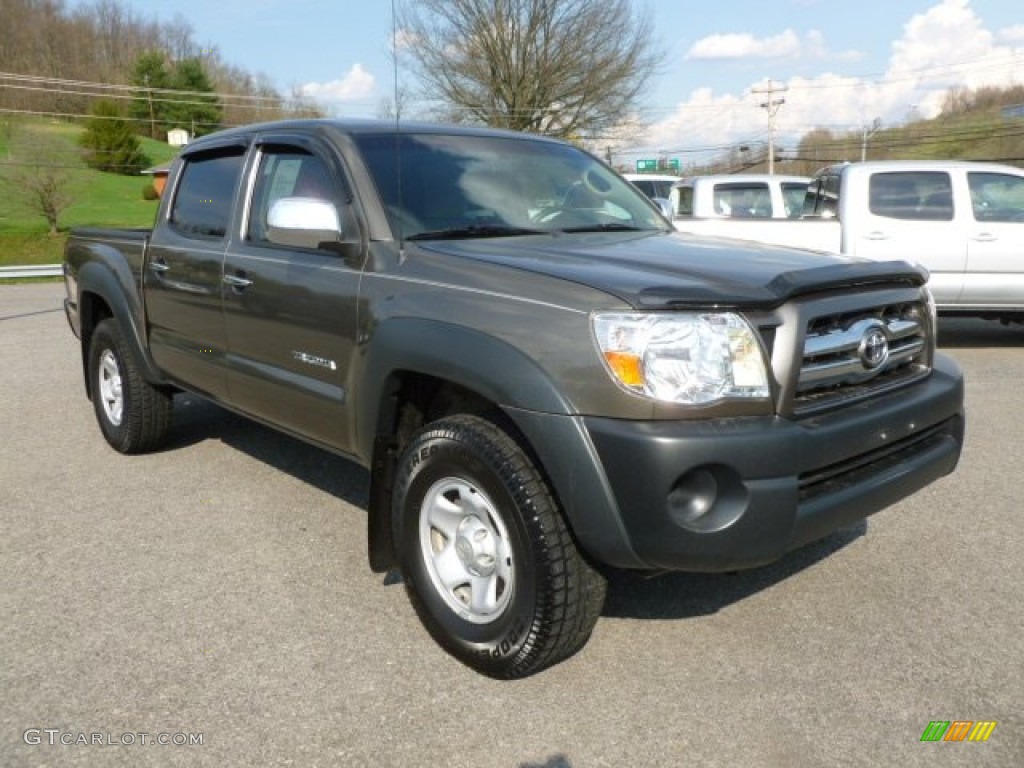 2009 Tacoma V6 Double Cab 4x4 - Pyrite Brown Mica / Sand Beige photo #1