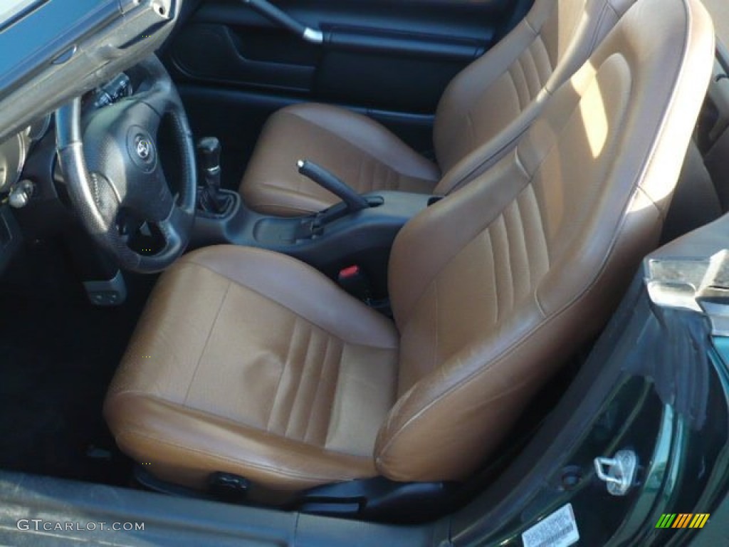 2002 MR2 Spyder Roadster - Electric Green / Tan photo #3