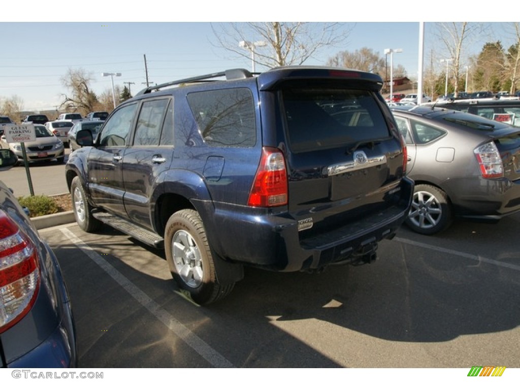 2008 4Runner SR5 4x4 - Nautical Blue Metallic / Stone Gray photo #3