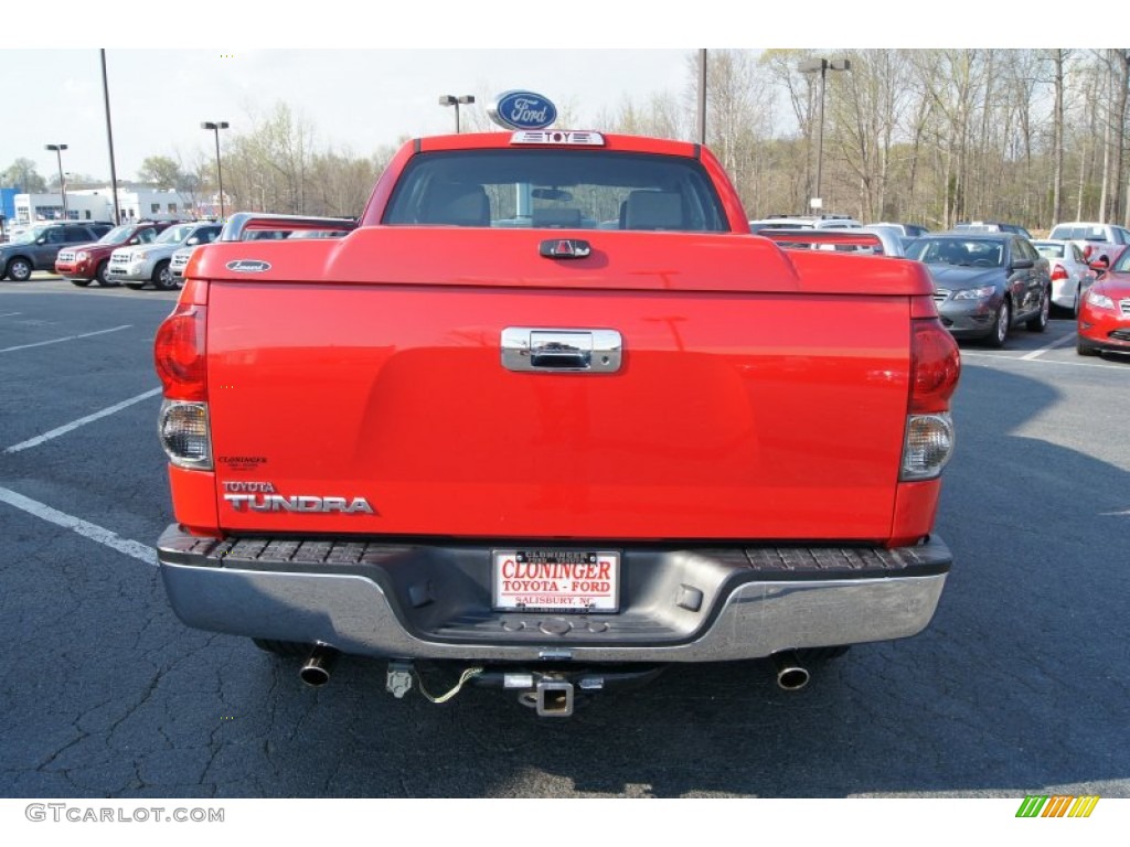 2008 Tundra Double Cab - Radiant Red / Black photo #5