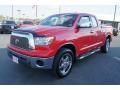 2008 Radiant Red Toyota Tundra Double Cab  photo #7