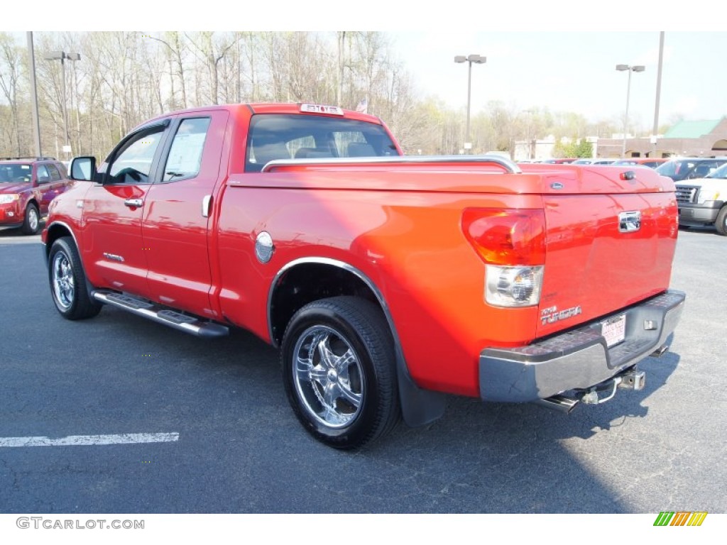 2008 Tundra Double Cab - Radiant Red / Black photo #35