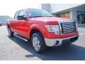 Race Red 2012 Ford F150 XLT SuperCab Exterior