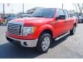 2012 Race Red Ford F150 XLT SuperCab  photo #6