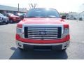 2012 Race Red Ford F150 XLT SuperCab  photo #7