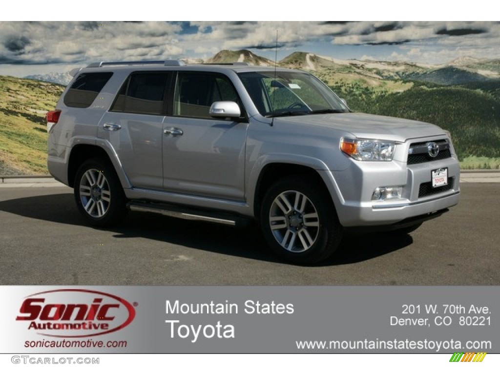 2012 4Runner Limited 4x4 - Classic Silver Metallic / Black Leather photo #1
