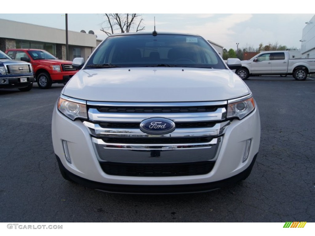 2012 Edge Limited - White Platinum Metallic Tri-Coat / Charcoal Black photo #7