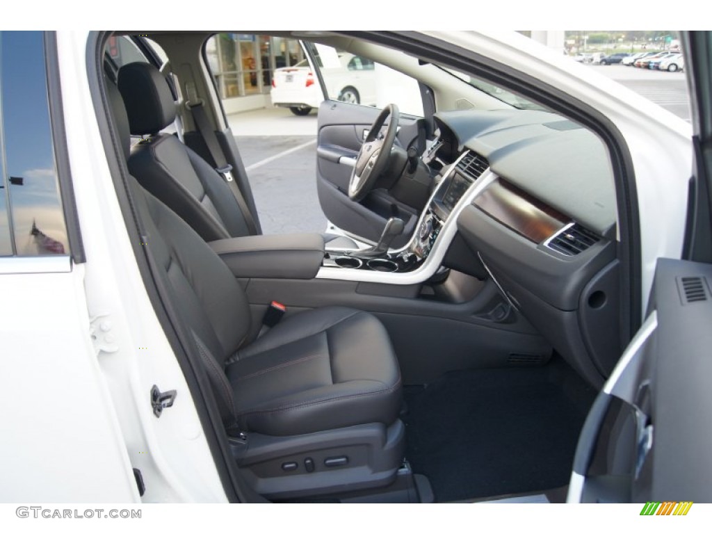 2012 Edge Limited - White Platinum Metallic Tri-Coat / Charcoal Black photo #15