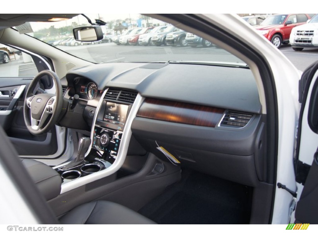 2012 Edge Limited - White Platinum Metallic Tri-Coat / Charcoal Black photo #16