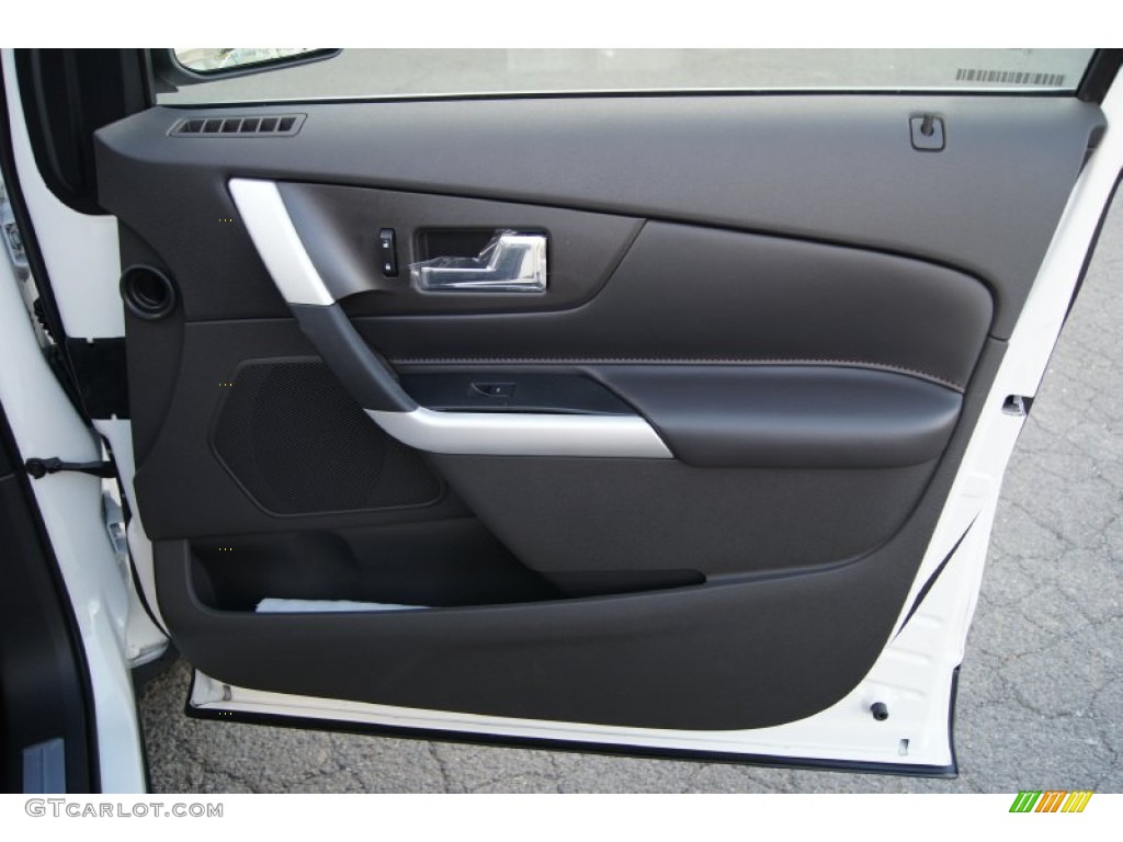 2012 Edge Limited - White Platinum Metallic Tri-Coat / Charcoal Black photo #17