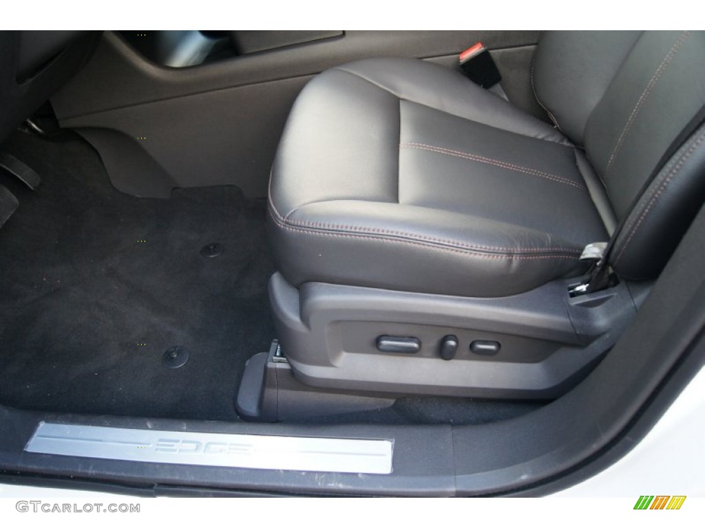 2012 Edge Limited - White Platinum Metallic Tri-Coat / Charcoal Black photo #23