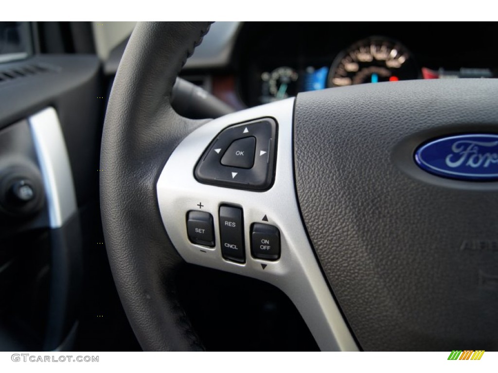 2012 Edge Limited - White Platinum Metallic Tri-Coat / Charcoal Black photo #27