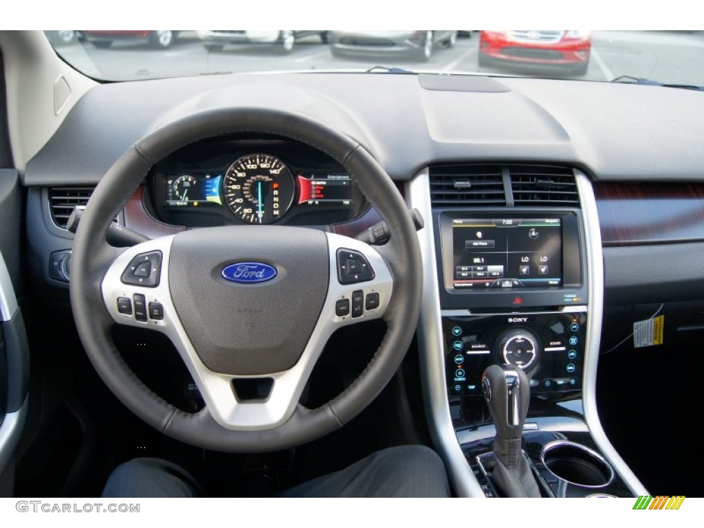 2012 Edge Limited - White Platinum Metallic Tri-Coat / Charcoal Black photo #29