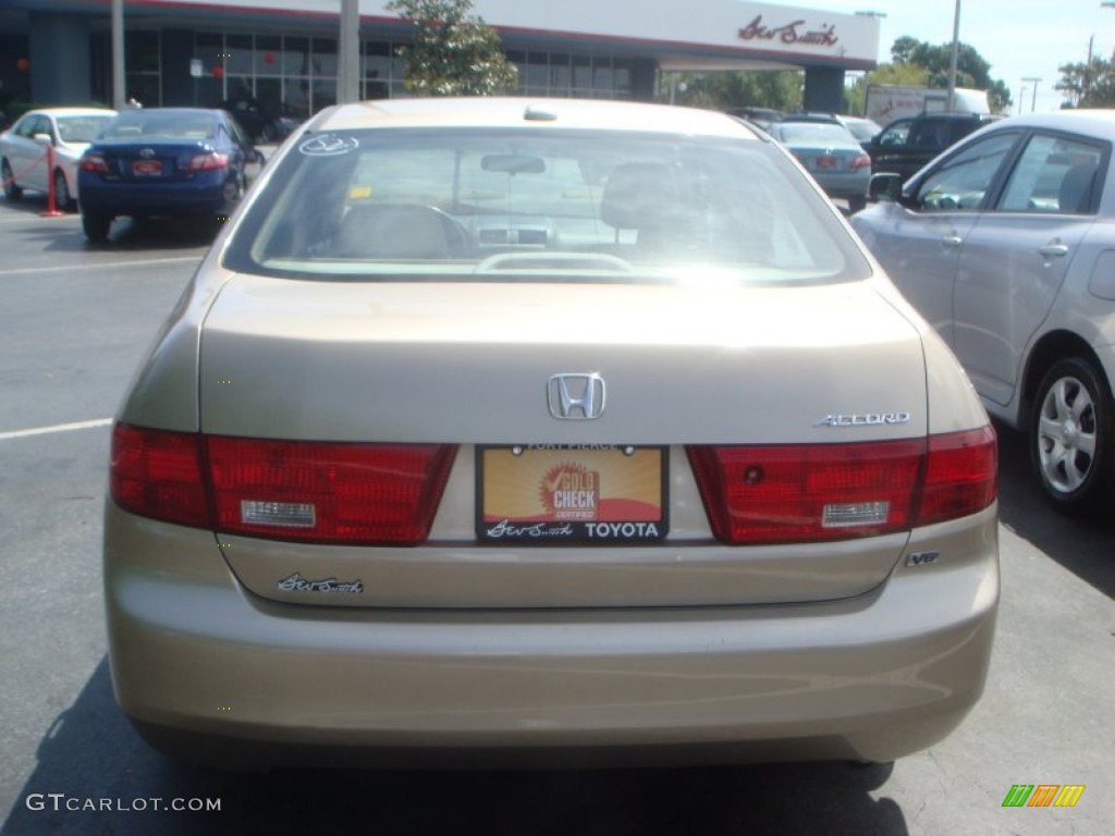 2005 Accord EX-L V6 Sedan - Desert Mist Metallic / Ivory photo #7
