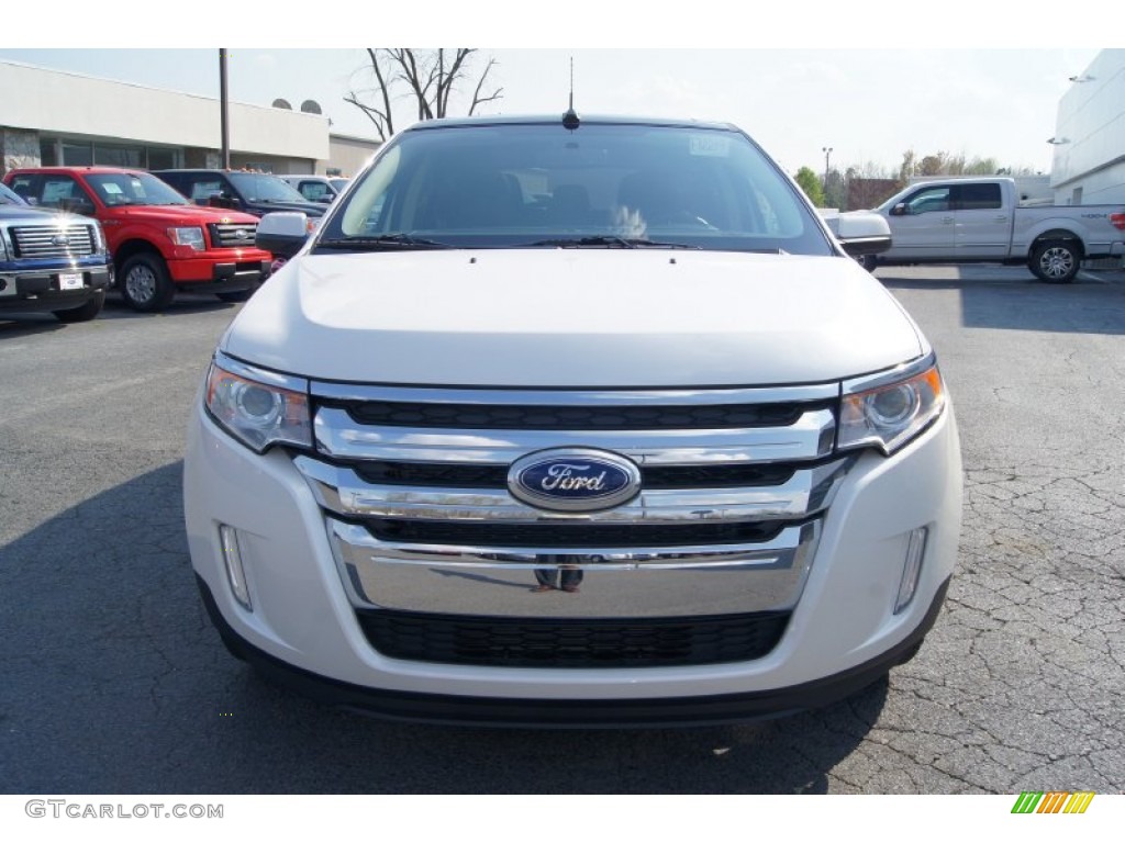 2012 Edge Limited AWD - White Platinum Metallic Tri-Coat / Charcoal Black photo #7