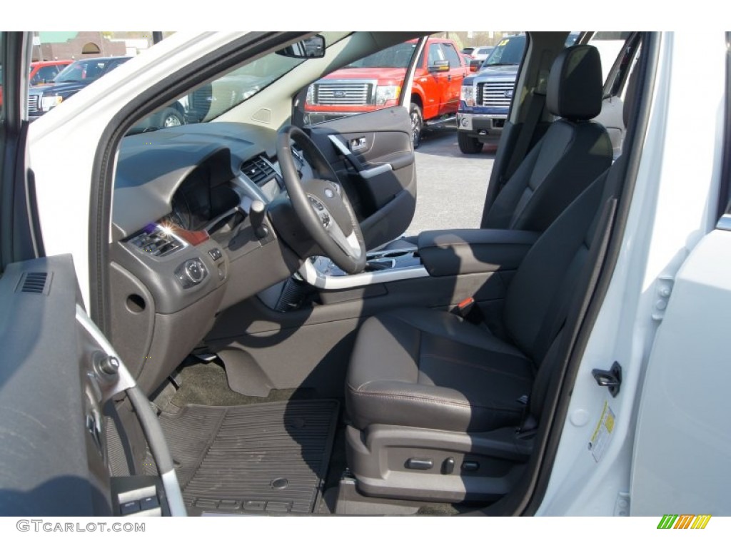 2012 Edge Limited AWD - White Platinum Metallic Tri-Coat / Charcoal Black photo #8