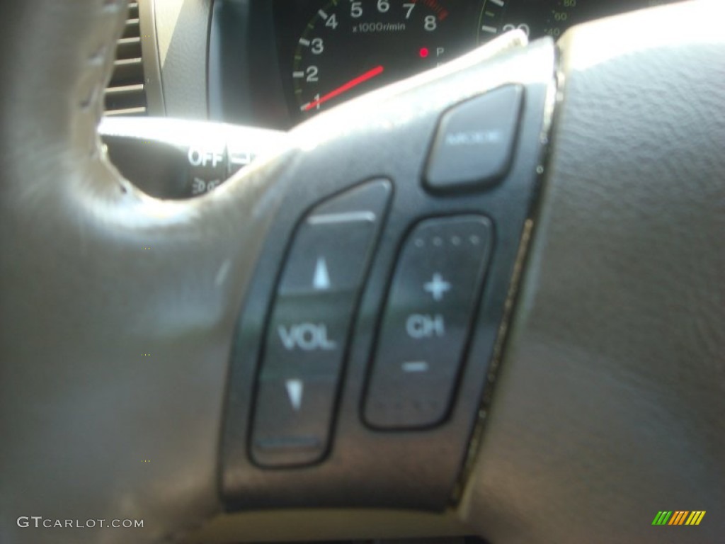 2005 Accord EX-L V6 Sedan - Desert Mist Metallic / Ivory photo #14