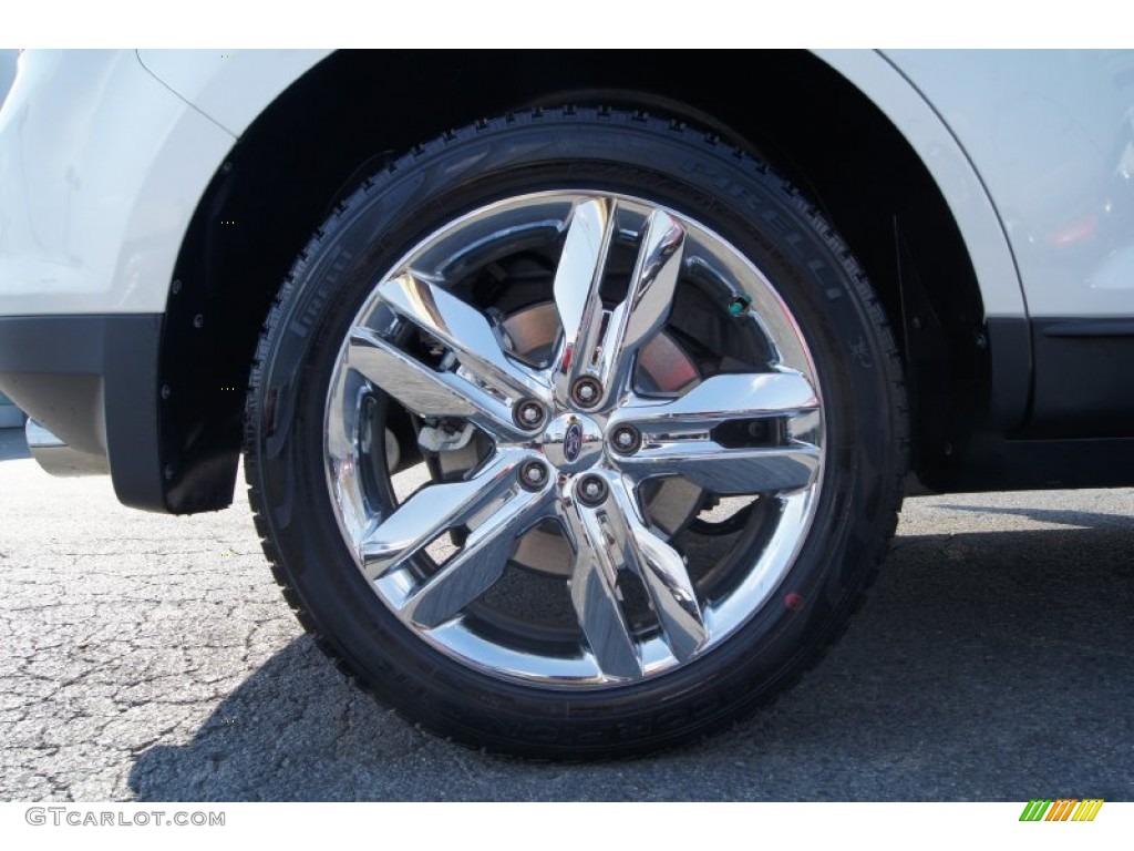 2012 Edge Limited AWD - White Platinum Metallic Tri-Coat / Charcoal Black photo #18