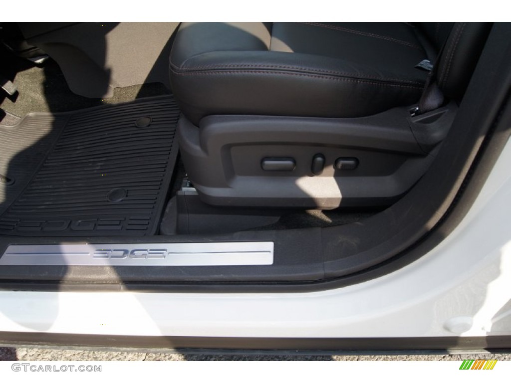 2012 Edge Limited AWD - White Platinum Metallic Tri-Coat / Charcoal Black photo #23